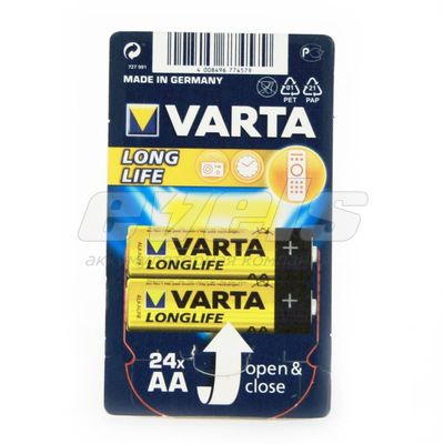 Элем.питания Varta LONGLIFE POWER LR6/AA (уп.24шт) — фото №2