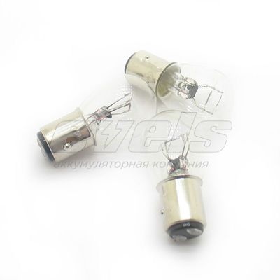 Лампа "Маяк" 12V 21/4W (BAZ15d) смещенный цоколь /P21/4W — основное фото