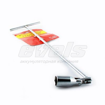 Ключ свечной с карданным шарниром 21мм L-500мм — основное фото